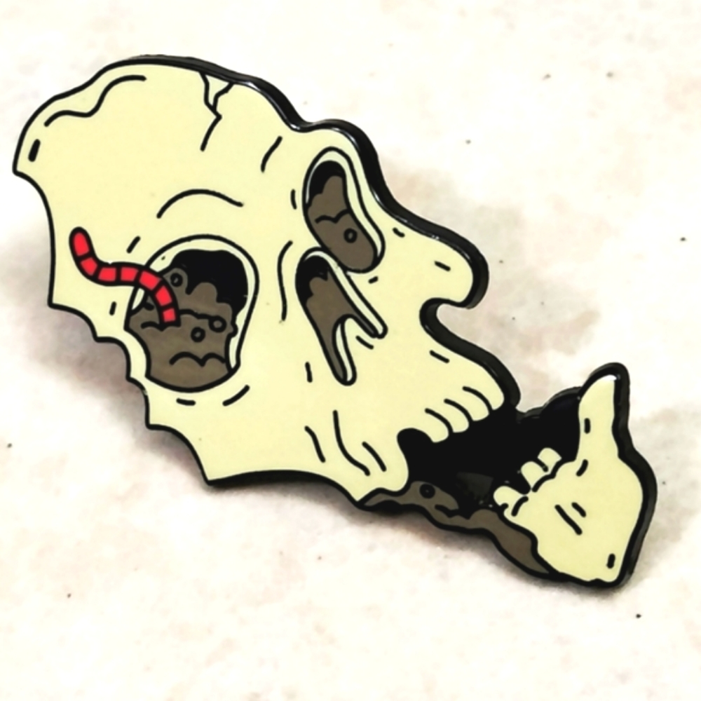 🌀New Skull Pin